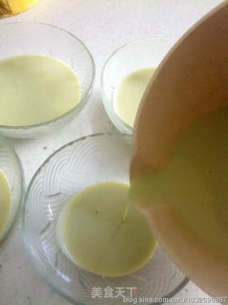 绿茶口味意式奶冻-Green tea panna cotta的做法步骤:8