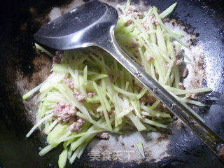 肉末佛手瓜羹的做法步骤：7