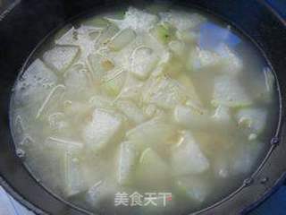 冬瓜汆牛肉丸子的做法步骤:10