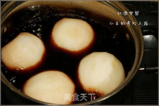 红酒雪梨的做法步骤:5