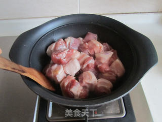 干豆角烧肉的做法步骤:4