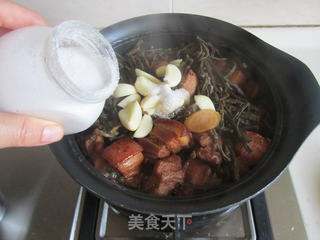 干豆角烧肉的做法步骤:11
