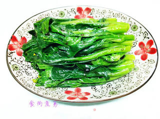 蒜蓉白灼菜心的做法步骤：8