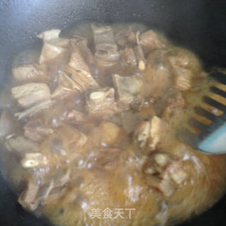 红烧羔羊排的做法步骤:6