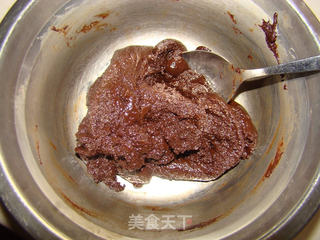 巧克力玫瑰花的做法步骤:4