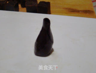 巧克力玫瑰花的做法步骤:10