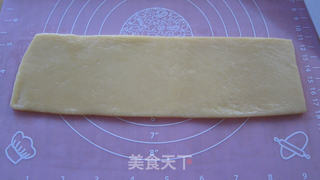 黄金红豆卷的做法步骤:7
