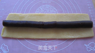 黄金红豆卷的做法步骤:8