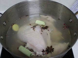椒麻鸡丝的做法步骤:7