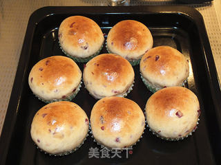 蔓越莓小餐包的做法步骤:15