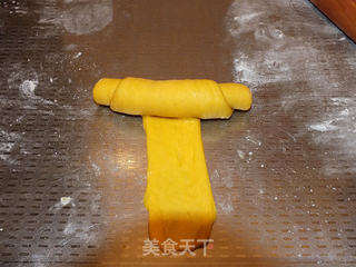 胡萝卜面包卷的做法步骤：10