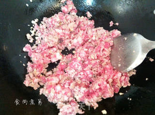 洋葱菜圃蒜香肉酱的做法步骤:6
