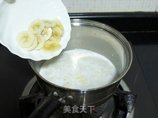 香蕉燕麦牛奶的做法步骤:5