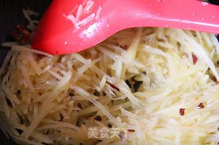 青椒土豆丝的做法步骤:5