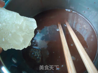 自制阿胶固元膏的做法步骤:4