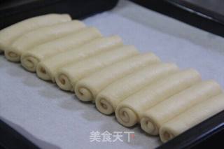 奶香酥粒排包的做法步骤:6