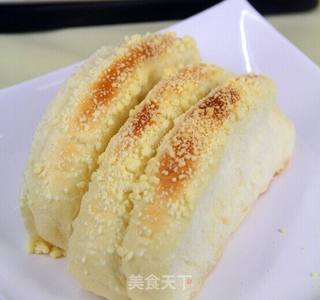 奶香酥粒排包的做法步骤:9