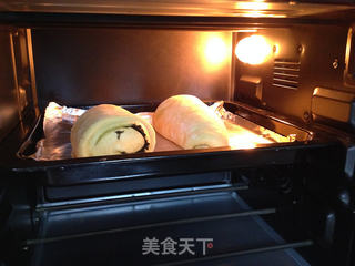 橄榄菜全蛋面包的做法步骤:8