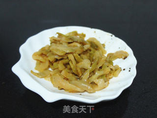 榨菜肉丝的做法步骤:3
