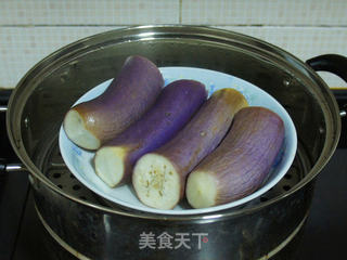 手撕茄子的做法步骤:4
