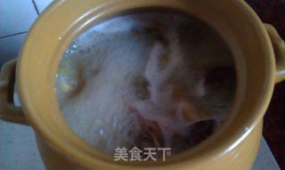 陈皮绿豆鸽子汤的做法步骤:6