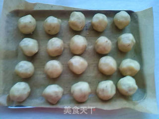 芝麻桃酥的做法步骤:5