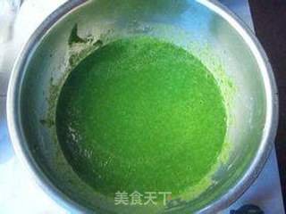 培根仙贝菠菜咸蛋糕的做法步骤:6