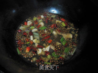 椒麻水煮鱼片的做法步骤:7