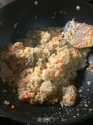 意式鲜虾香肠芝士焗饭(超详细步骤)的做法步骤:13