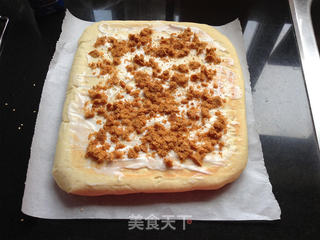 静置法—肉松面包卷的做法步骤:14
