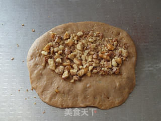 红糖全麦核桃包的做法步骤:11