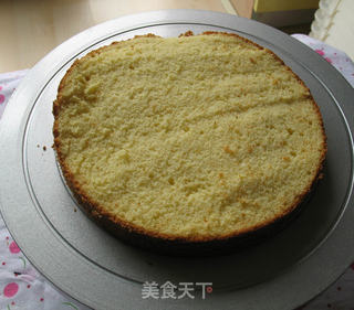 双心蛋糕的做法步骤:7