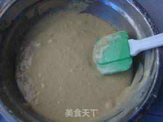 双花咸蛋糕的做法步骤:8