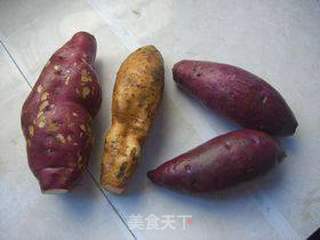 三色薯泥蛋糕的做法步骤:2