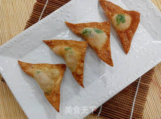 炸虾角的做法步骤:8
