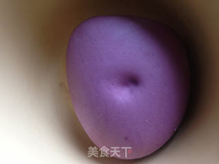 紫薯蝴蝶卷的做法步骤:5