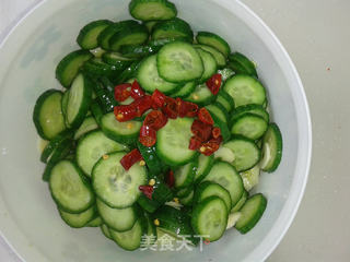 蒜片乳瓜的做法步骤:8