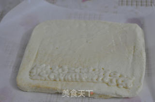 卡仕达蛋糕卷的做法步骤:10