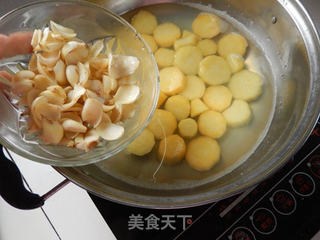 百合红薯糖水的做法步骤:7