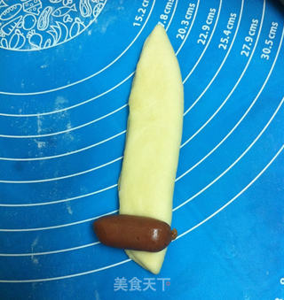 迷你肠仔包的做法步骤:6