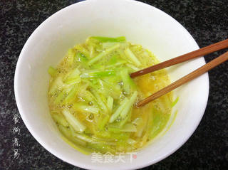 韭黄煎鸡蛋的做法步骤:7