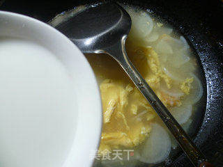 开洋鸡蛋萝卜羹的做法步骤:11