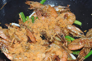 肉松香酥虾的做法步骤:10