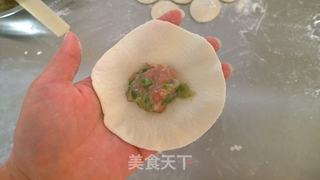 青椒猪肉生煎包的做法步骤:9