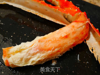 帝王蟹焗蘑菇塔的做法步骤:4