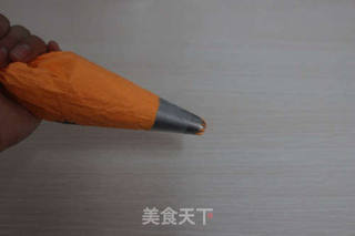 【番茄配方】万圣节疯狂派对系列——万圣节南瓜蛋糕的做法步骤:10