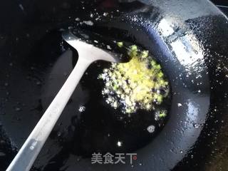 青菜烧肉丸的做法步骤:7