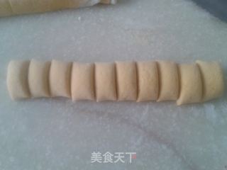双色刀切馒头的做法步骤:11