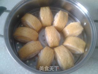 双色刀切馒头的做法步骤:14