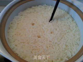 香肠煲仔饭的做法步骤:5